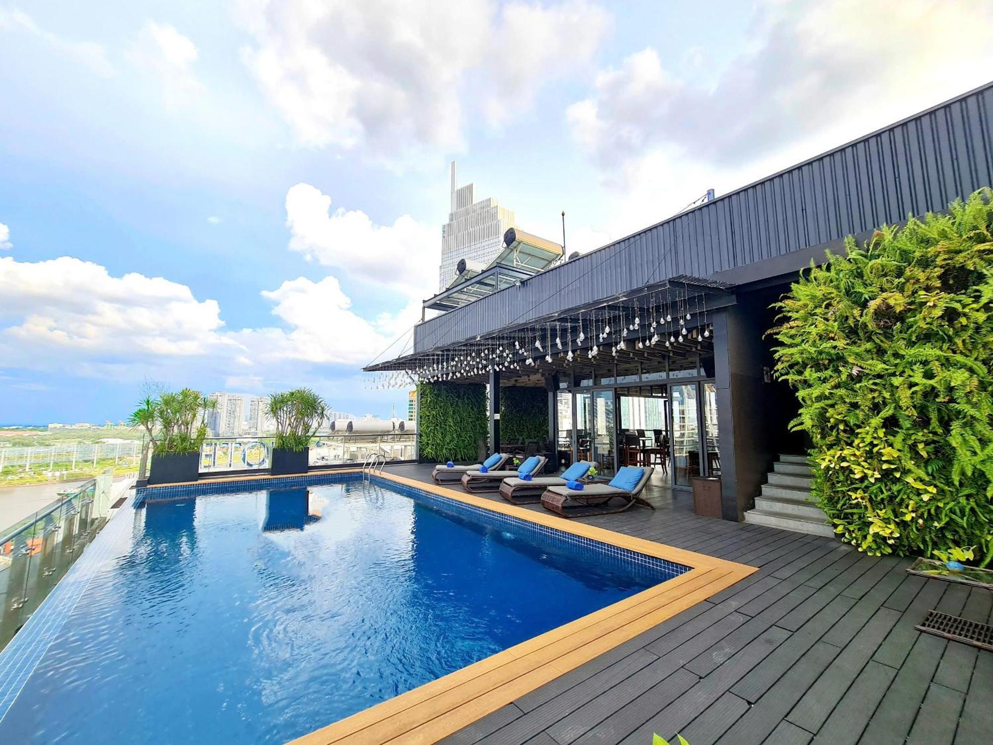 Kin Hotel Thi Sach Ho Chi Minh Zewnętrze zdjęcie